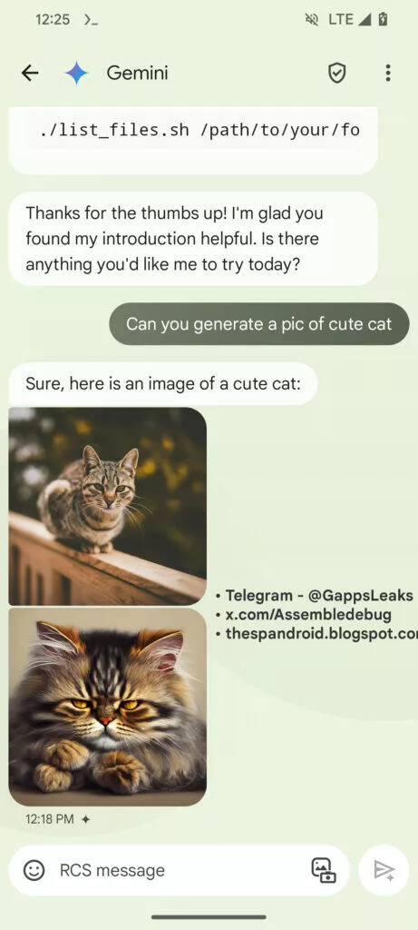 Zprávy Google Gemini