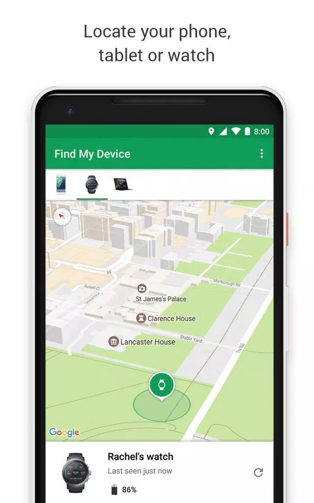 najdi ztracený telefon