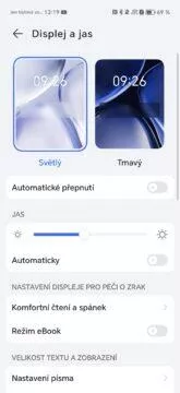Černý kůň mezi letošními vlajkami (recenze) 40 Honor MagicOS 8.0 displej nastavení