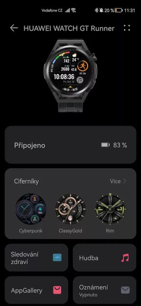 huawei watch gt runner update 2