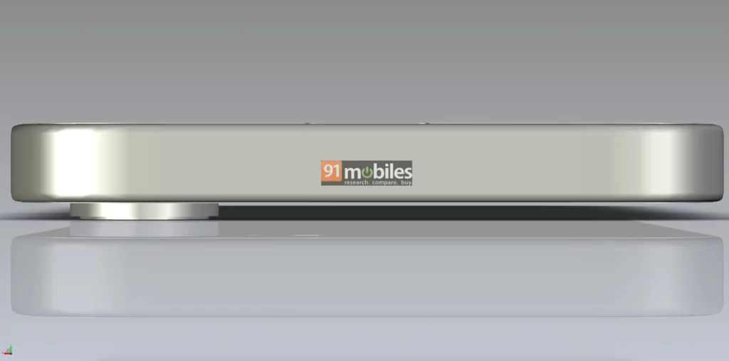 iPhone SE 4 CAD render