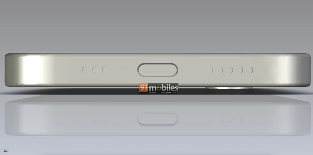 iPhone SE 4 CAD render