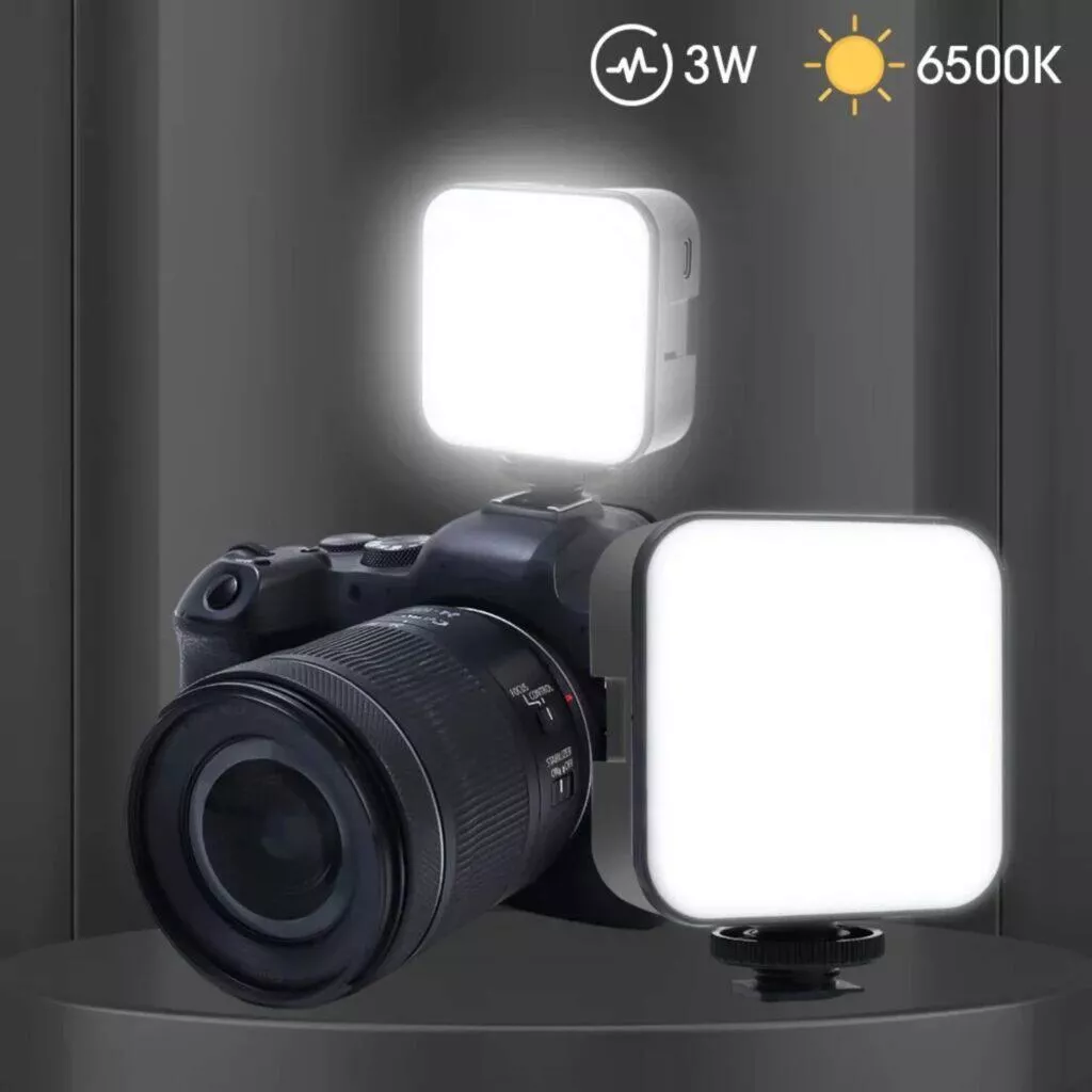 LED světlo do sáněk AliExpress DSLR foto příslušenství