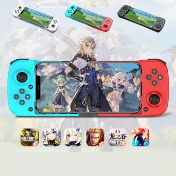 Herní držáky (gripy) na mobil 96 Mobilní herní držák ve stylu Nintendo Switch