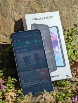 Fešák balancující na ostří nože (recenze) 3 Samsung Galaxy A55 5G