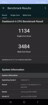 Fešák balancující na ostří nože (recenze) 22 samsung galaxy a55 5g screenshoty 16