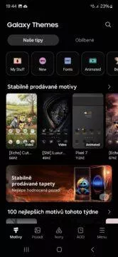 Fešák balancující na ostří nože (recenze) 9 samsung galaxy a55 5g screenshoty 3