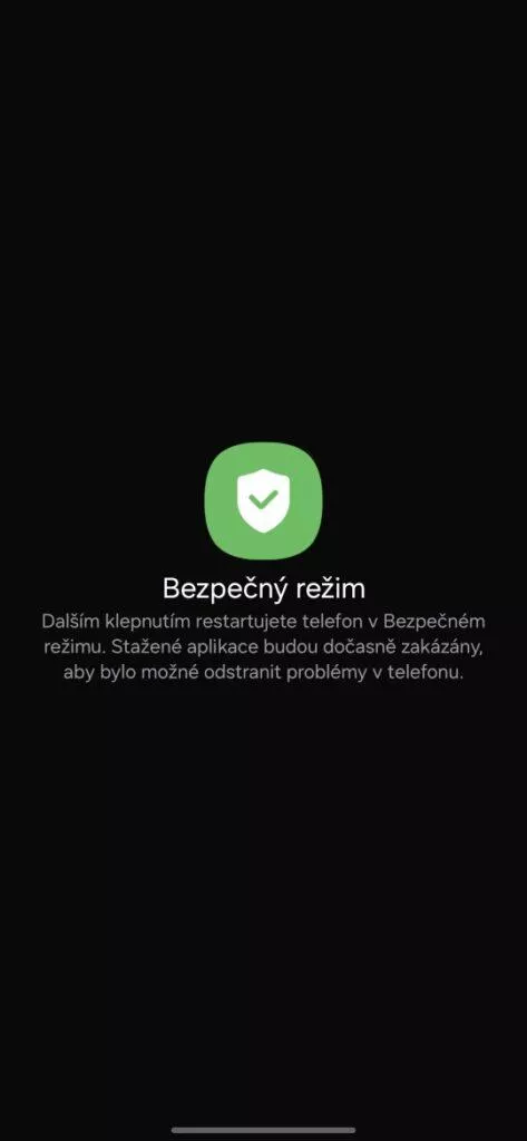 samsung galaxy s24 bezpecny rezim
