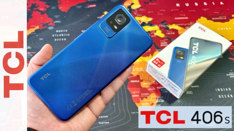TCL 406s New Smartphone Low Cost - Unboxing and Hands-On