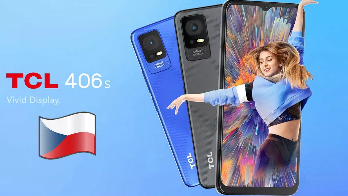 TCL 406s je nejlevnější chytrý telefon. V Česku ho pořídíte za necelých třináct stovek