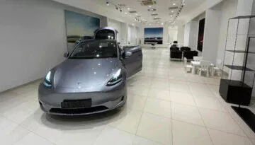 Tesla Showroom Ostrava