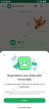 WhatsApp přepisy hlasových zpráv WhatsApp přepisy hlasových zpráv