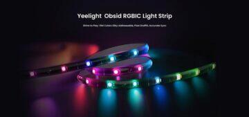 yeelight obsid rgbic light strip