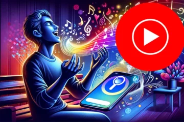 YouTube Music vyhledávání skladeb