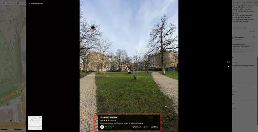 mapy.cz fotky hodnocení