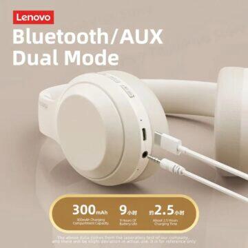 (Bez)drátová sluchátka Lenovo Thinkplus TH10 AUX