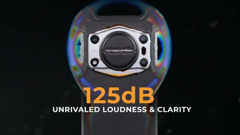 Blows your ears!📣OUKITEL WP22 rugged phone with 125dB volume speaker | HiFi Quality & Loud enough!