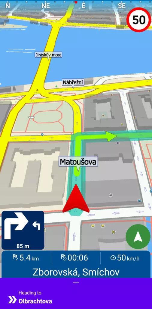 copy of mapfactor navigator lite screenshot navigation