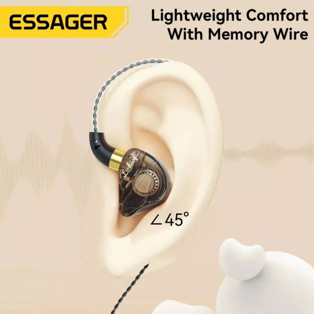 Drátová sluchátka Essager AliExpress