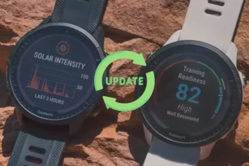 Garmin Forerunner 955 aktualizace
