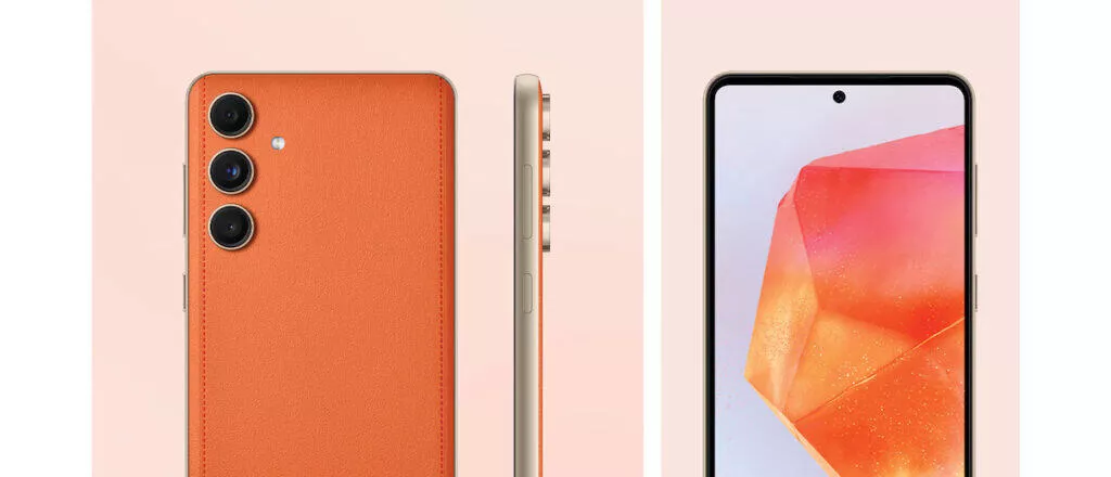 galaxy c55 oranžová