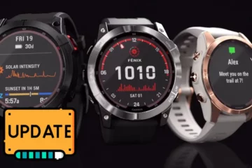 Garmin Fenix 7 aktualizace