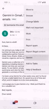 Neradi čtete dlouhé e-maily? Gmail dostane super funkci, která ušetří čas i nervy! 1 google gemini gmail 4 1