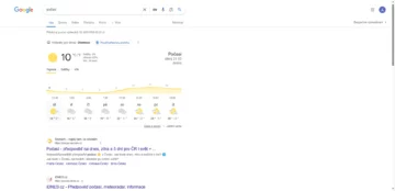Změřte si rychlost internetu přímo přes Google! 1 google vyhledavani 2