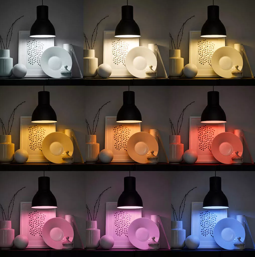 IKEA TRÅDFRI LED E14 rgb