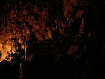 Jeskyně noční režim