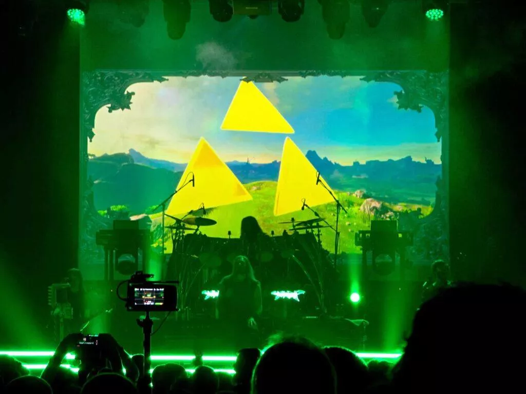 koncert zelené světlo