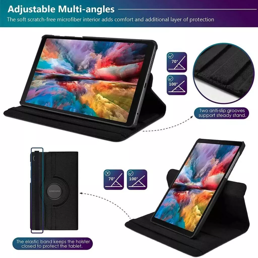 Koženkový otočný obal na Samsung Galaxy Tab AliExpress