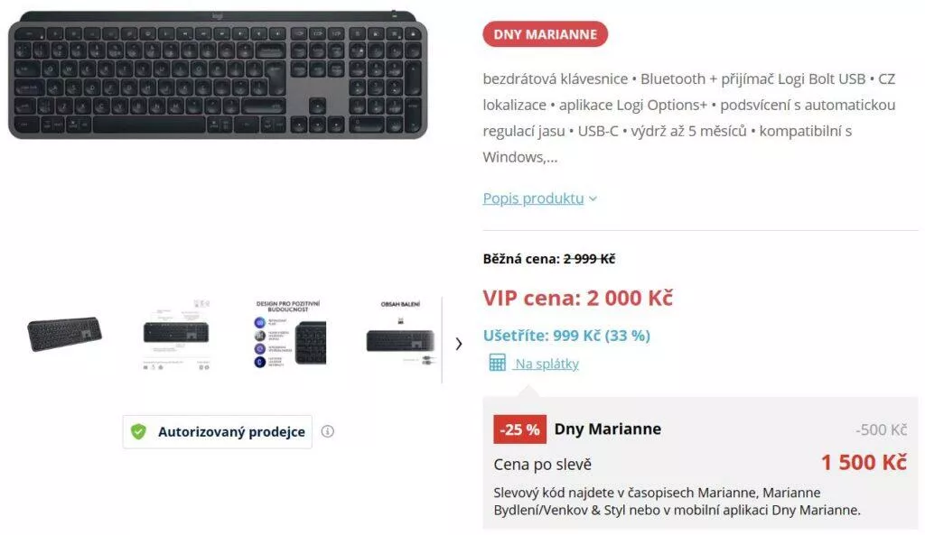 MX Keys 3s VIP Marianne