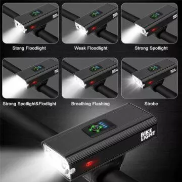 Elektro cyklo příslušenství 6 Přední LED svítilna Peaches cyklo elektro příslušenství AliExpress