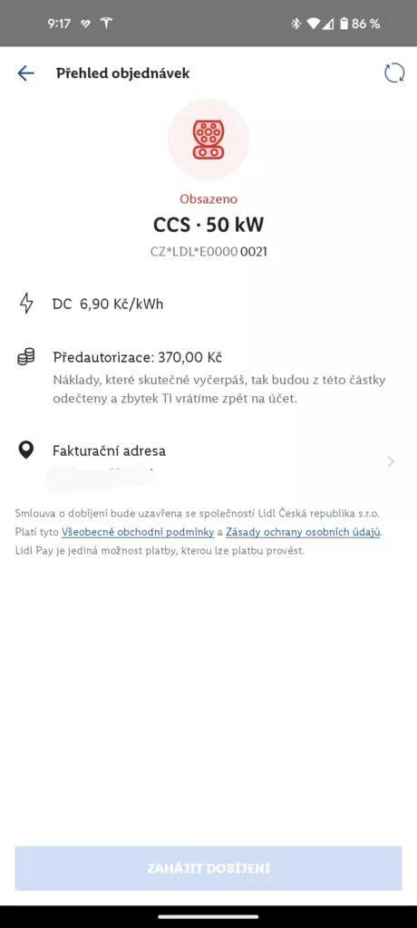 Přehled objednávek