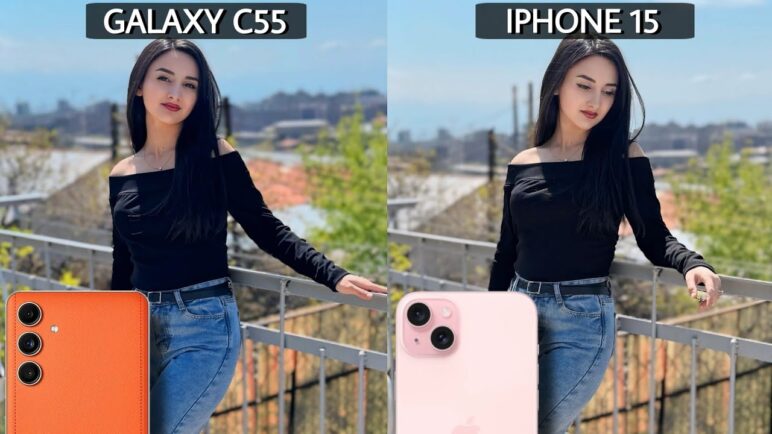 Samsung Galaxy C55 Vs iPhone 15 Camera Test Comparison