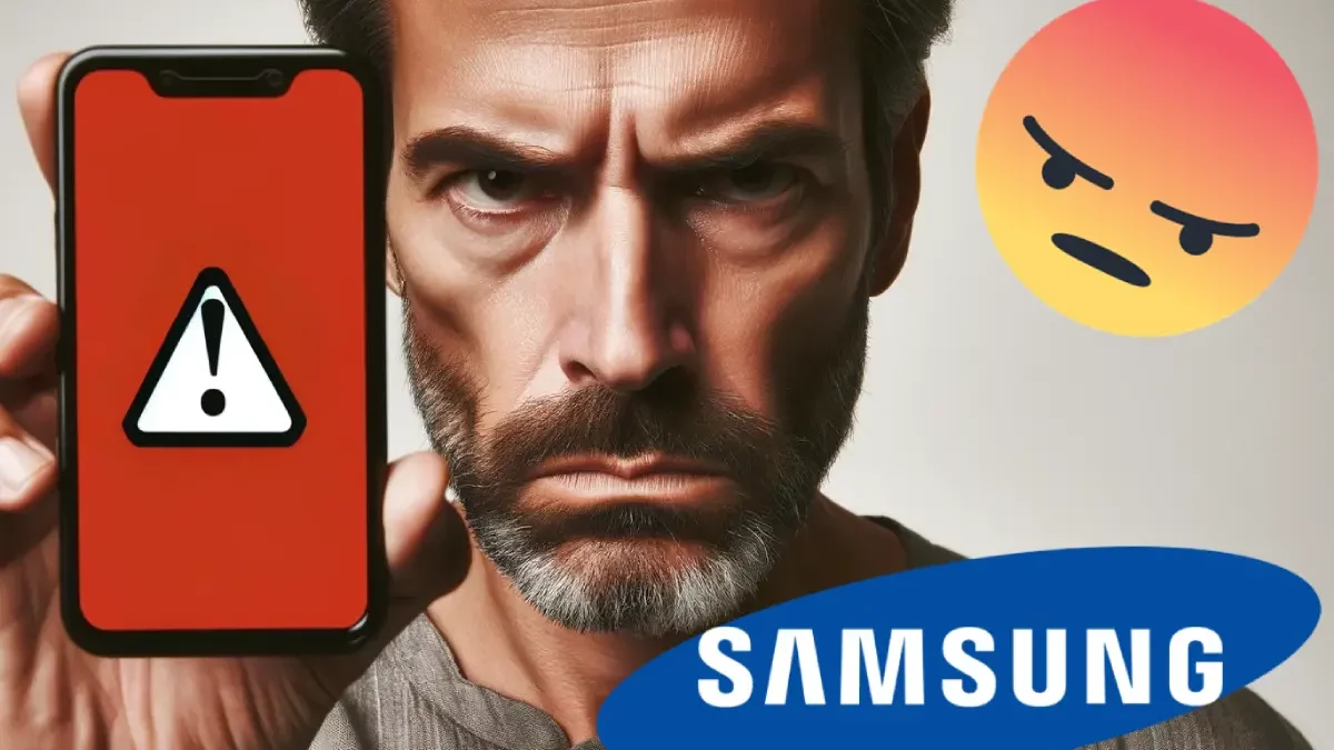 Uživatel Samsungu v šoku! Aktualizace mu prý pokazila displej, opravu si ale musí zaplatit sám
