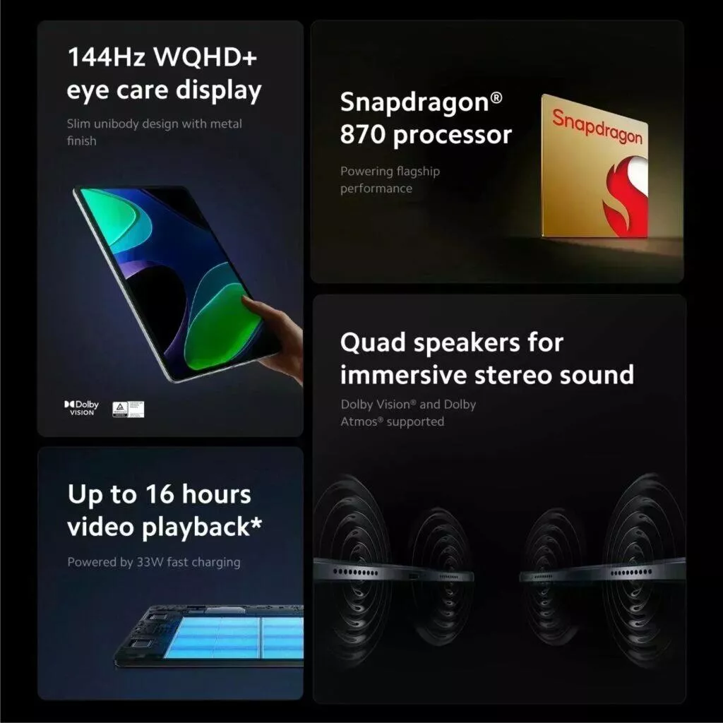 Tablet Xiaomi Pad 6 8 256 GB AliExpress festival