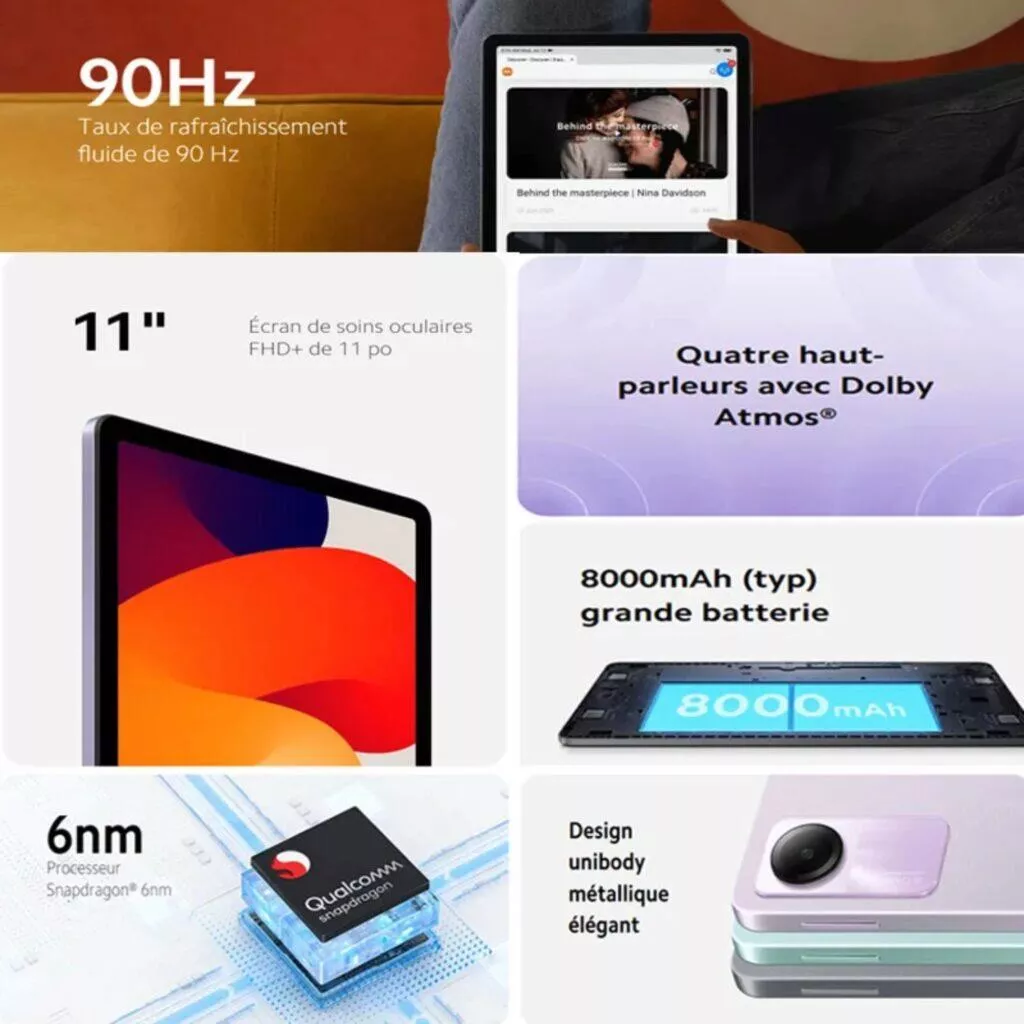 Tablet Xiaomi Redmi Pad SE 8 256 GB AliExpress festival