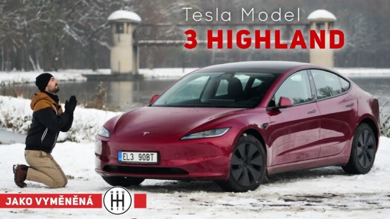 Tesla Modelo 3 Highland |  Slituj se, Elone |  4K