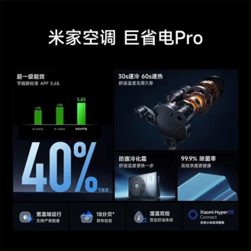 Xiaomi-Mijia-Air-Conditioner-Pro vlastnosti