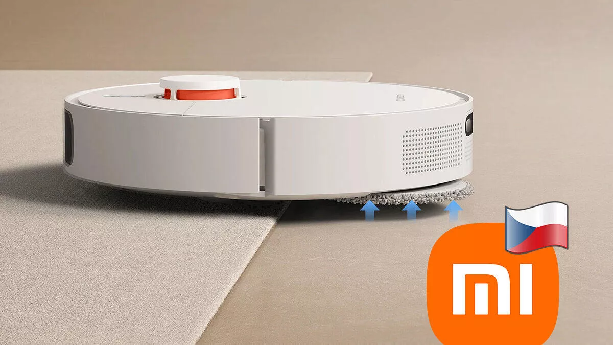 Robotický vysavač Xiaomi Robot Vacuum X20+ míří do Česka. Má vychytanou dokovací stanici a poradí si bez člověka