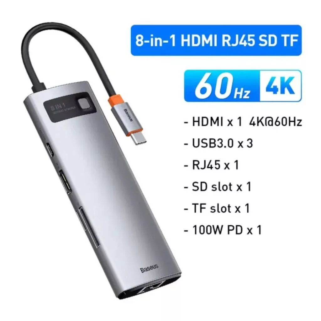 Baseus 4K 60Hz USB-C HUB