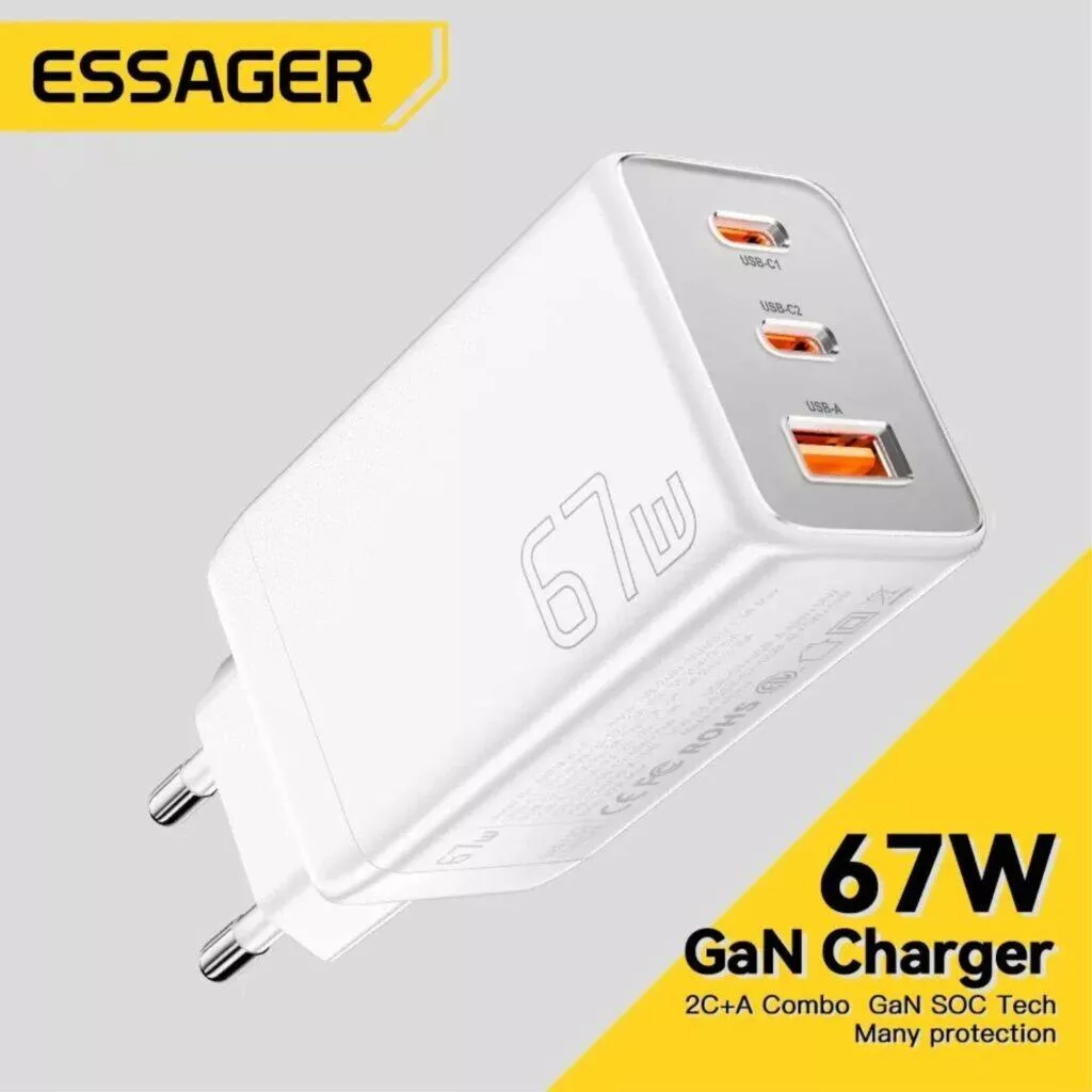 Essager 67W GaN nabíječka