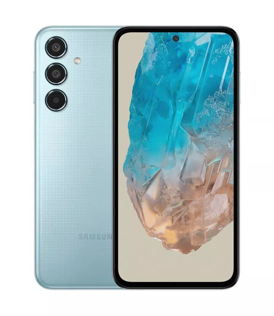 galaxy m35 modrá