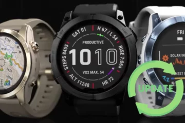 Garmin Fenix 7 aktualizace