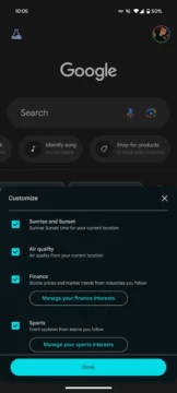 Aplikace Google