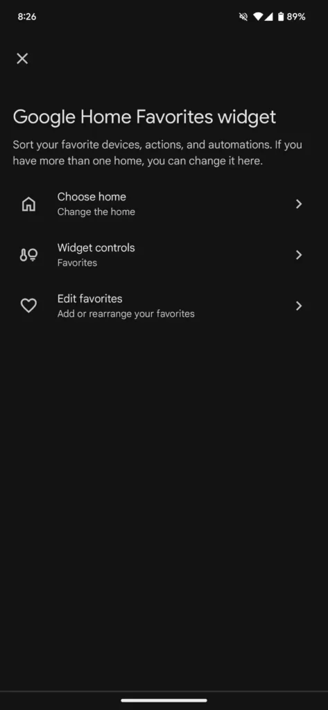 google home widget 3