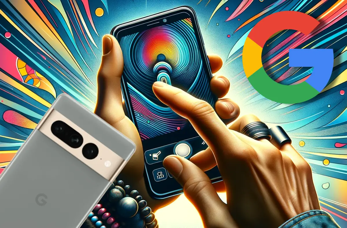 google pixel snimek obrazovky