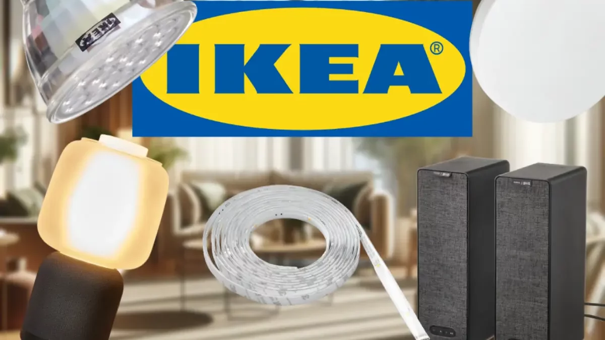 Tohle jsou nejlepší produkty chytré domácnosti z IKEA: Inteligentní žaluzie, LED pásek nebo geniální lampička